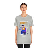 Dads Need a Huggle Too T-Shirt, Hugs T-Shirt, Dogs T-Shirt, Dads T-Shirt (Bella+Canvas 3001)