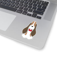 Dog - Floppy Ears Portrait (Sticker)