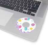 Donut - Multicolored Chocolate Eggs (Sticker)