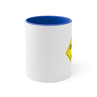 Caffeine On Board Accent Mug,  Coffee Mug