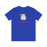 Ca-Mus-Ste T-Shirt, Cat Must Stay T-Shirt, Yoga T-Shirt, Cat T-Shirt Fun T-Shirt (Bella+Canvas 3001)