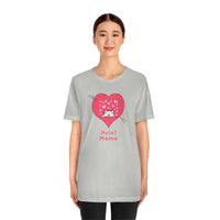 Hola! Mama T-Shirt, Cat T-Shirt, Love T-Shirt, Fun T-Shirt (Bella+Canvas 3001)