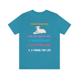 Public Warning!!! Puppy T-Shirt, Puppy T-Shirt, Dog T-Shirt, Fun T-Shirt (Bella+Canvas 3001)