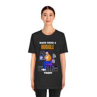 Dads Need a Huggle Too T-Shirt, Hugs T-Shirt, Dogs T-Shirt, Dads T-Shirt (Bella+Canvas 3001)