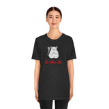 Ca-Mus-Ste T-Shirt, Cat Must Stay T-Shirt, Yoga T-Shirt, Cat T-Shirt Fun T-Shirt (Bella+Canvas 3001)