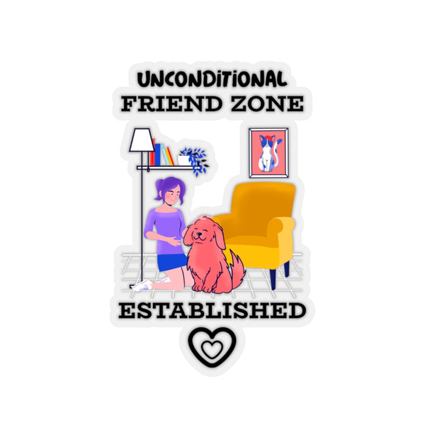 Unconditional Friend Zone Established (Sticker)