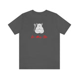 Ca-Mus-Ste T-Shirt, Cat Must Stay T-Shirt, Yoga T-Shirt, Cat T-Shirt Fun T-Shirt (Bella+Canvas 3001)