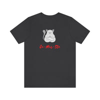 Ca-Mus-Ste T-Shirt, Cat Must Stay T-Shirt, Yoga T-Shirt, Cat T-Shirt Fun T-Shirt (Bella+Canvas 3001)