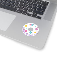 Donut - Multicolored Chocolate Eggs (Sticker)