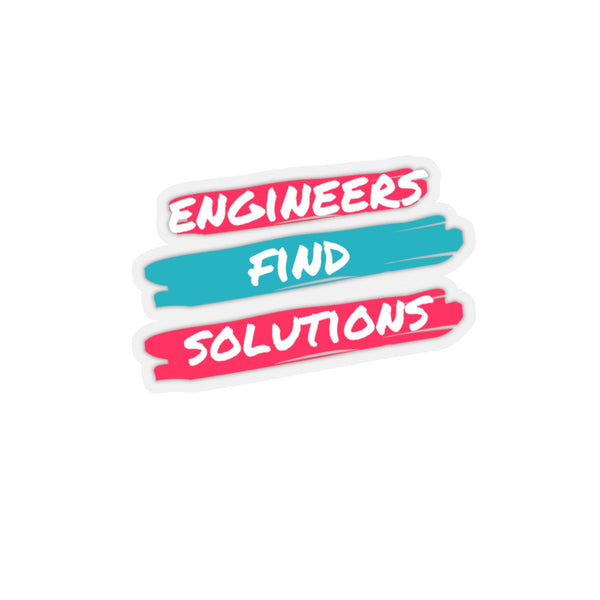 Engineers Find Solutions (Sticker)