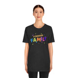 I Choose Family T-Shirt, Family T-Shirt (Bella+Canvas 3001)