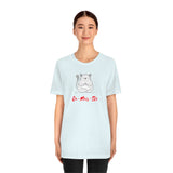 Ca-Mus-Ste T-Shirt, Cat Must Stay T-Shirt, Yoga T-Shirt, Cat T-Shirt Fun T-Shirt (Bella+Canvas 3001)