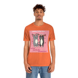 Just Me and My Boo Hanging Out T-Shirt, Cats T-Shirt, Fun T-Shirt (Bella+Canvas 3001)