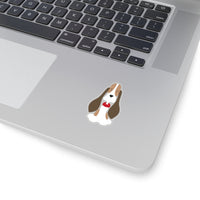 Dog - Floppy Ears Portrait (Sticker)