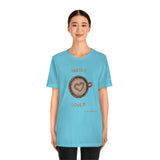 Taste It Love It (#LIFEBEGINSWITHCOFFEE) T-Shirt , Coffee T-Shirt (Bella+Canvas 3001)