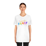 I Choose Family T-Shirt, Family T-Shirt (Bella+Canvas 3001)