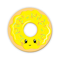 Donut - Yellow Smiley Face (Sticker)