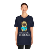 Must Escape Covid Blues. Take Me to Hawai T-Shirt, Hawai Shirt Wearing Dog T-Shirt, Holiday Shirt T-Shirt (Bella+Canvas 3001)