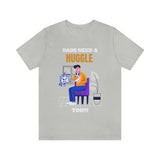 Dads Need a Huggle Too T-Shirt, Hugs T-Shirt, Dogs T-Shirt, Dads T-Shirt (Bella+Canvas 3001)