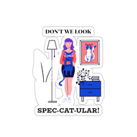 Don't We Look Spec Cat Ular (Sticker)