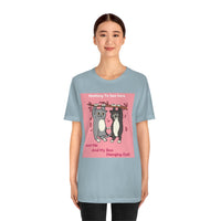 Just Me and My Boo Hanging Out T-Shirt, Cats T-Shirt, Fun T-Shirt (Bella+Canvas 3001)