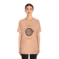 Taste It Love It (#LIFEBEGINSWITHCOFFEE) T-Shirt , Coffee T-Shirt (Bella+Canvas 3001)