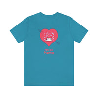 Hola! Mama T-Shirt, Cat T-Shirt, Love T-Shirt, Fun T-Shirt (Bella+Canvas 3001)