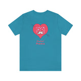 Hola! Mama T-Shirt, Cat T-Shirt, Love T-Shirt, Fun T-Shirt (Bella+Canvas 3001)