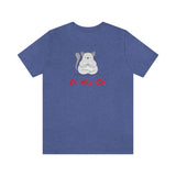 Ca-Mus-Ste T-Shirt, Cat Must Stay T-Shirt, Yoga T-Shirt, Cat T-Shirt Fun T-Shirt (Bella+Canvas 3001)