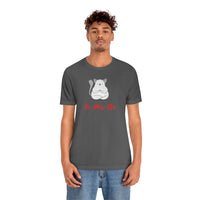 Ca-Mus-Ste T-Shirt, Cat Must Stay T-Shirt, Yoga T-Shirt, Cat T-Shirt Fun T-Shirt (Bella+Canvas 3001)