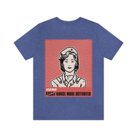 Hero (Sassy) Nurse Mode Activated T-Shirt, Nurse T-Shirt, Hero T-Shirt, Fun T-Shirt (Bella+Canvas 3001)