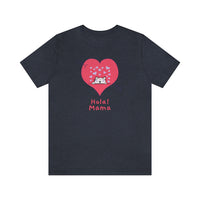 Hola! Mama T-Shirt, Cat T-Shirt, Love T-Shirt, Fun T-Shirt (Bella+Canvas 3001)