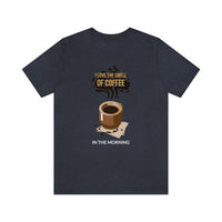 I Love The Smell of Coffee In the Morning T-Shirt, Coffee T-Shirt, Fun T-Shirt (Bella+Canvas 3001)