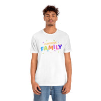 I Choose Family T-Shirt, Family T-Shirt (Bella+Canvas 3001)