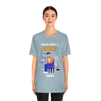 Dads Need a Huggle Too T-Shirt, Hugs T-Shirt, Dogs T-Shirt, Dads T-Shirt (Bella+Canvas 3001)