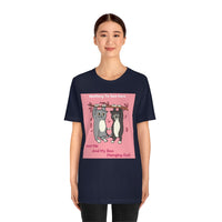 Just Me and My Boo Hanging Out T-Shirt, Cats T-Shirt, Fun T-Shirt (Bella+Canvas 3001)