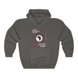 "A Wise Person Will Always Find A Way To Do What Is Right" Hooded Sweatshirt, African Proverb Hooded Sweatshirt