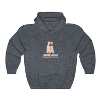 I Drink Coffee When Having A Ruff Day Dog Hooded Sweatshirt, Coffee Hooded Sweatshirt, Dog Hooded Sweatshirt, Fun Hooded Sweatshirt