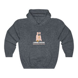 I Drink Coffee When Having A Ruff Day Dog Hooded Sweatshirt, Coffee Hooded Sweatshirt, Dog Hooded Sweatshirt, Fun Hooded Sweatshirt