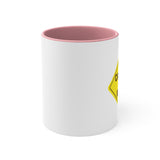 Caffeine On Board Accent Mug,  Coffee Mug