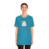 Ca-Mus-Ste T-Shirt, Cat Must Stay T-Shirt, Yoga T-Shirt, Cat T-Shirt Fun T-Shirt (Bella+Canvas 3001)