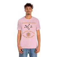 Enchanted Coffee Beans No Giants Wear Hurt Brewing This Coffee T-Shirt, Coffee T-Shirt, Fun T-Shirt (Bella+Canvas 3001)