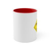 Caffeine On Board Accent Mug,  Coffee Mug