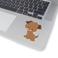 Dog - Brown Posing (Sticker)