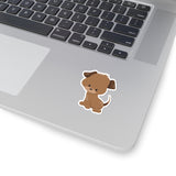 Dog - Brown Posing (Sticker)