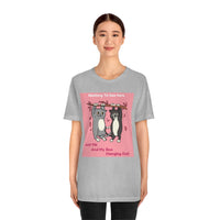 Just Me and My Boo Hanging Out T-Shirt, Cats T-Shirt, Fun T-Shirt (Bella+Canvas 3001)