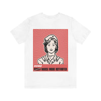 Hero (Sassy) Nurse Mode Activated T-Shirt, Nurse T-Shirt, Hero T-Shirt, Fun T-Shirt (Bella+Canvas 3001)