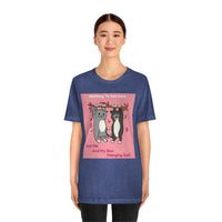 Just Me and My Boo Hanging Out T-Shirt, Cats T-Shirt, Fun T-Shirt (Bella+Canvas 3001)