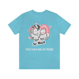 You Had Me At Purr T-Shirt, Cat T-Shirt, Love T-Shirt (Bella+Canvas 3001)