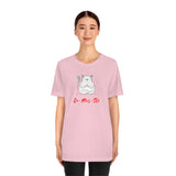 Ca-Mus-Ste T-Shirt, Cat Must Stay T-Shirt, Yoga T-Shirt, Cat T-Shirt Fun T-Shirt (Bella+Canvas 3001)